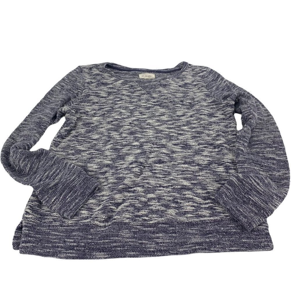 * Lou & Grey Heathered Sweater Sweatshirt Size S